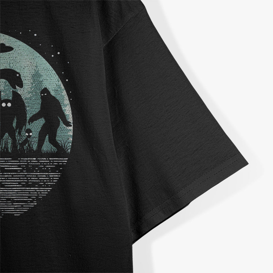Bigfoot, Loch Ness Monster, Mothman, and Aliens T-Shirt