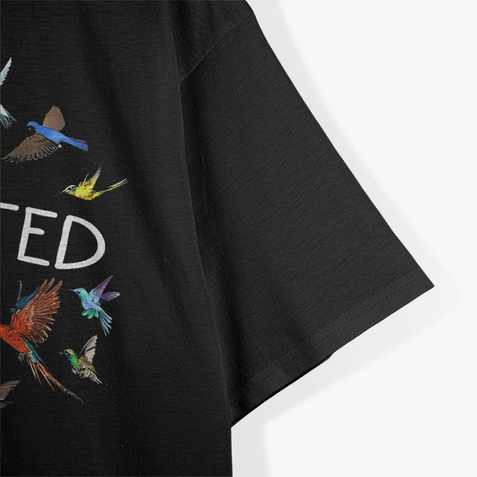 Easily Distracted By Birds Birdwatching Bird Owner T-Shirt