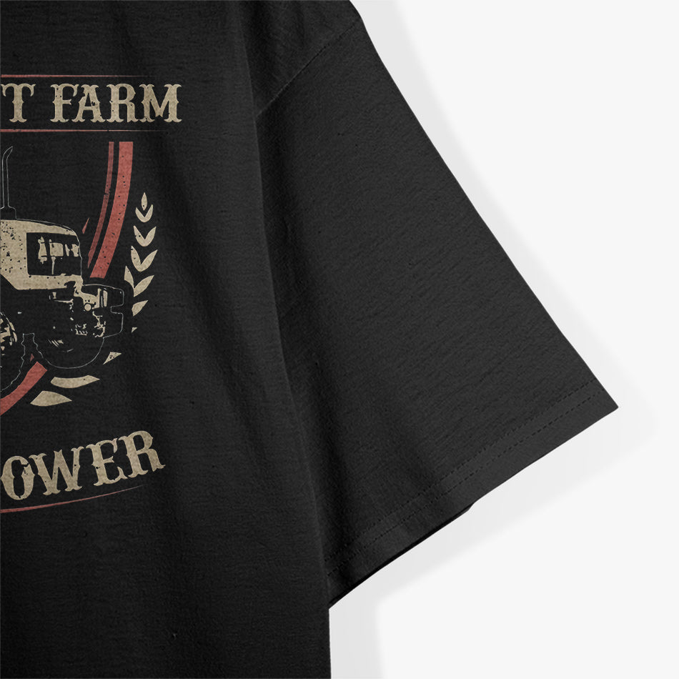 Diddly Squat Farm Speed And Power Tractor Farmer T-Shirt