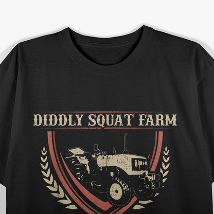 Diddly Squat Farm Speed And Power Tractor Farmer T-Shirt