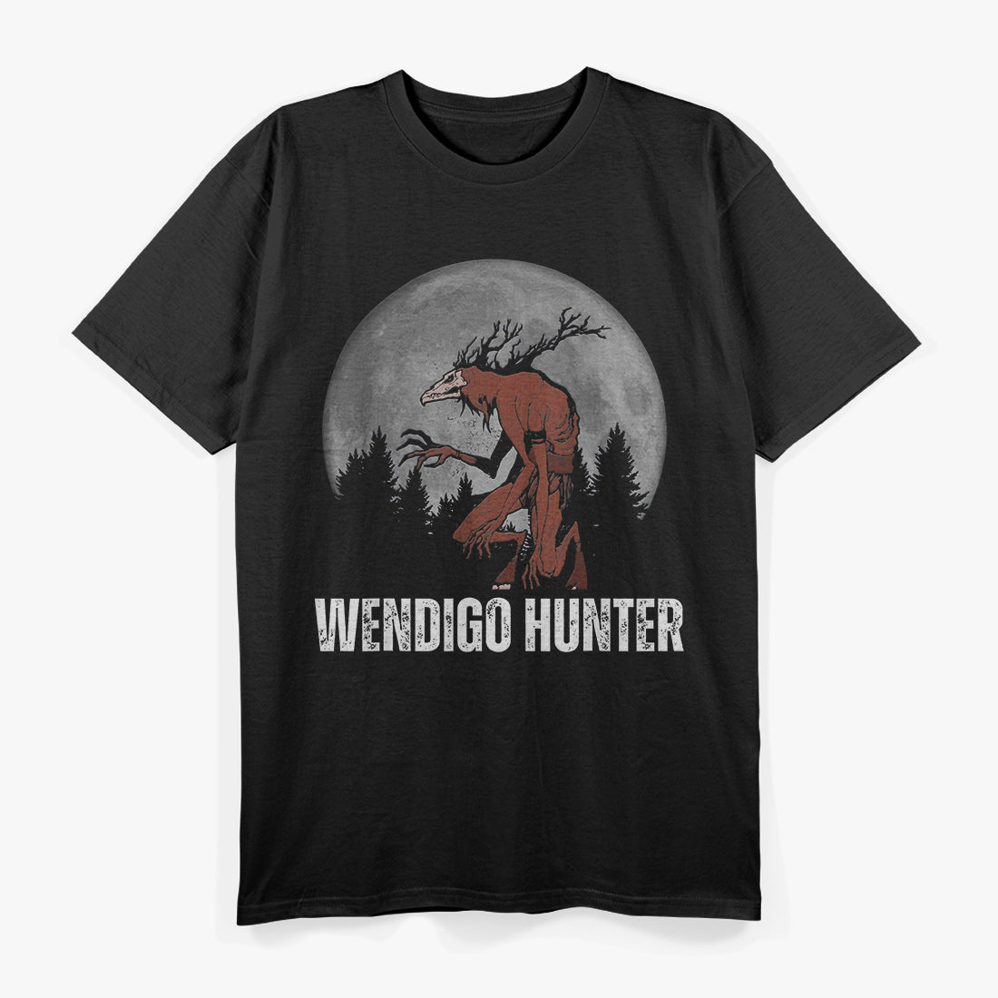 Funny Wendigo Cryptid Skin: A Humorous Take on the Haunting Legend T-Shirt