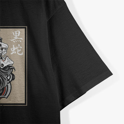Japanese Tattoo Demon - Oni Devil Hannya Mask Aesthetic Art T-Shirt