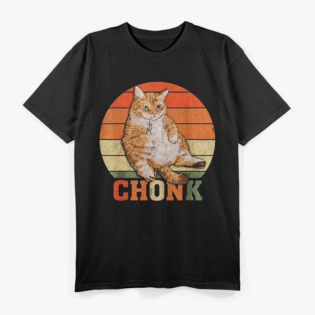 CHONK FAT CAT RETRO T-Shirt