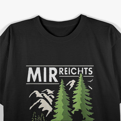 I Walk Hiking Mountains Nature Alps Mountaineers T-Shirt