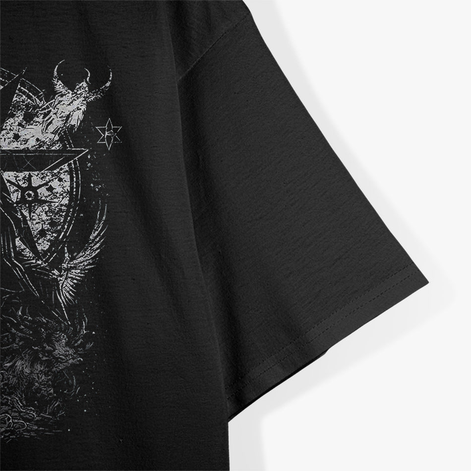 Occult Unholy Grunge Emo Skull Design for Dark Souls T-Shirt