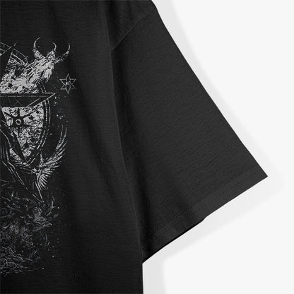 Occult Unholy Grunge Emo Skull Design for Dark Souls T-Shirt