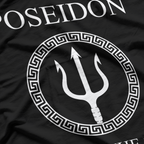 Poseidon God Of The Sea Greek God Trident T-Shirt