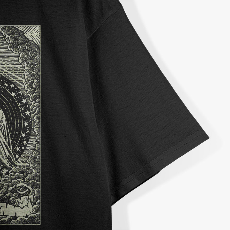 The Hermit Traditional Tarot Card T-Shirt