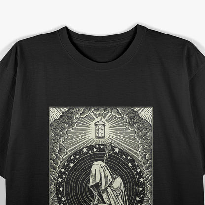 The Hermit Traditional Tarot Card T-Shirt