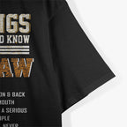 Funny 5 Things Grandpa Pawpaw Crazy T-Shirt
