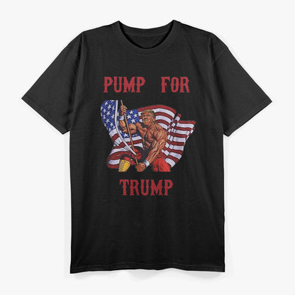 Funny Donald Trump Pump For Trump Gym Workout T-Shirt