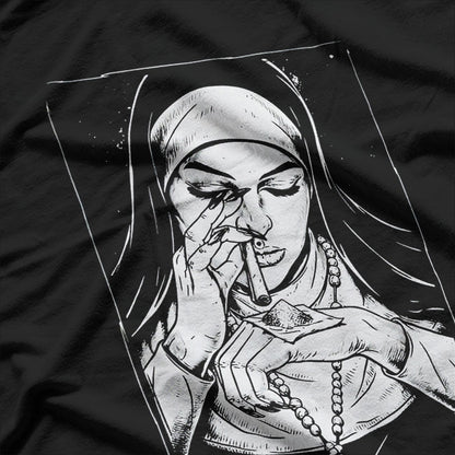 Funny Unholy Drvg Nun Funny T-Shirt