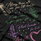 Always Throw Spilled Salt Practical Magic Inspiration T-Shirt