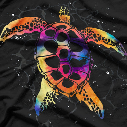 Tribal Sea Turtle T-Shirt