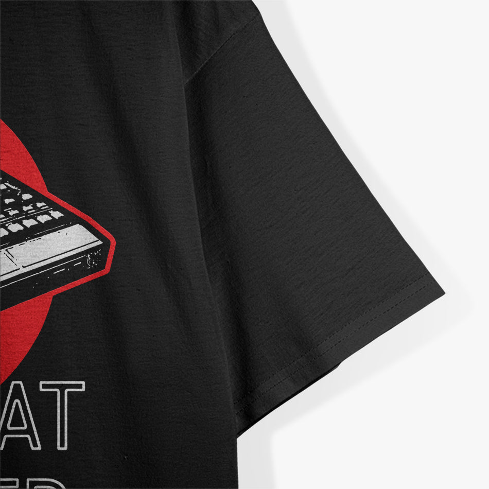 Beatmaker Drum Machine Pun Costume For A Music Producer T-Shirt