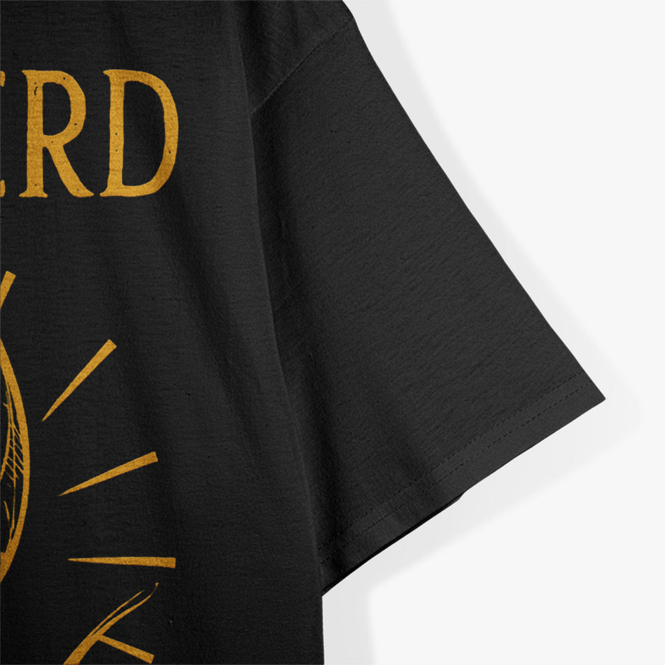 Bird Nerd Bird Watching Watcher Orange T-Shirt