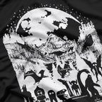 Cryptid Monsters Bigfoot and Mothman T-Shirt