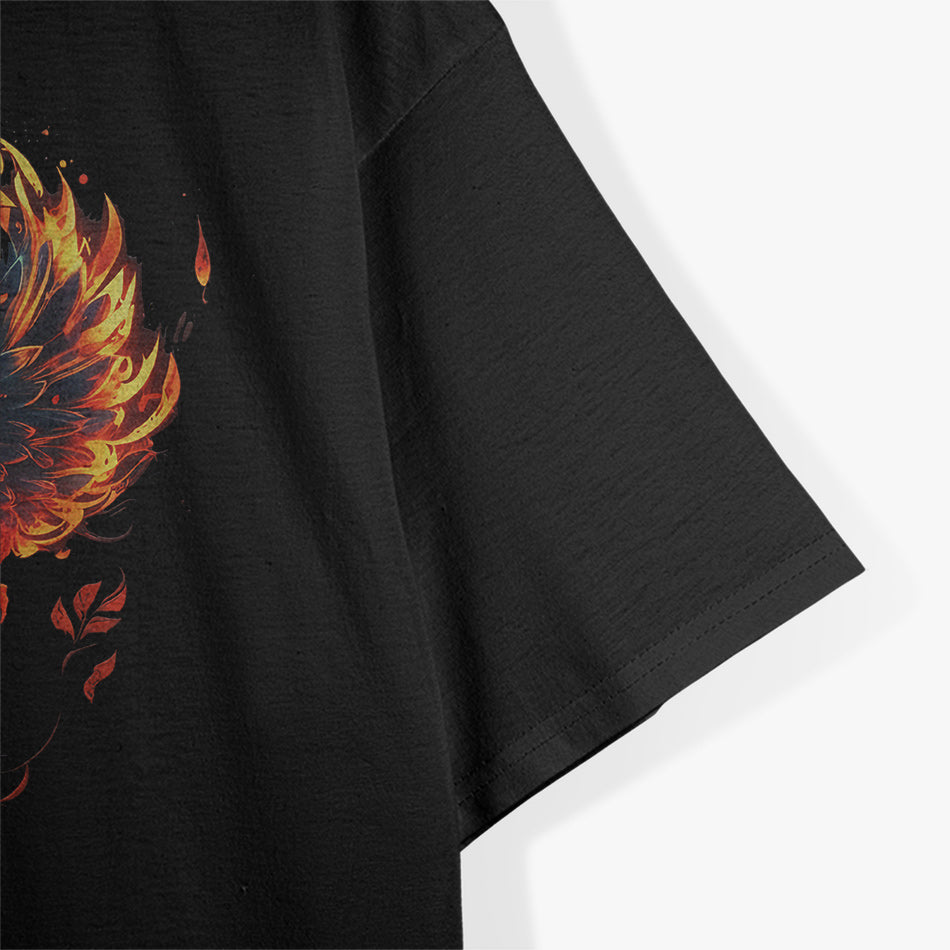 Fire Phoenix Reborn Legend of the Flaming Firebird T-Shirt