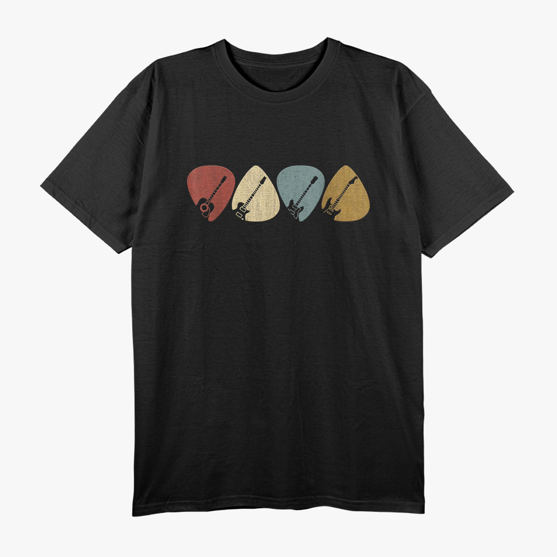 Guitar Selection Gift for Guitarists Retro Vintage T-Shirt