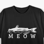 Catfish Meow Catfishing Fishing Fisherman T-Shirt