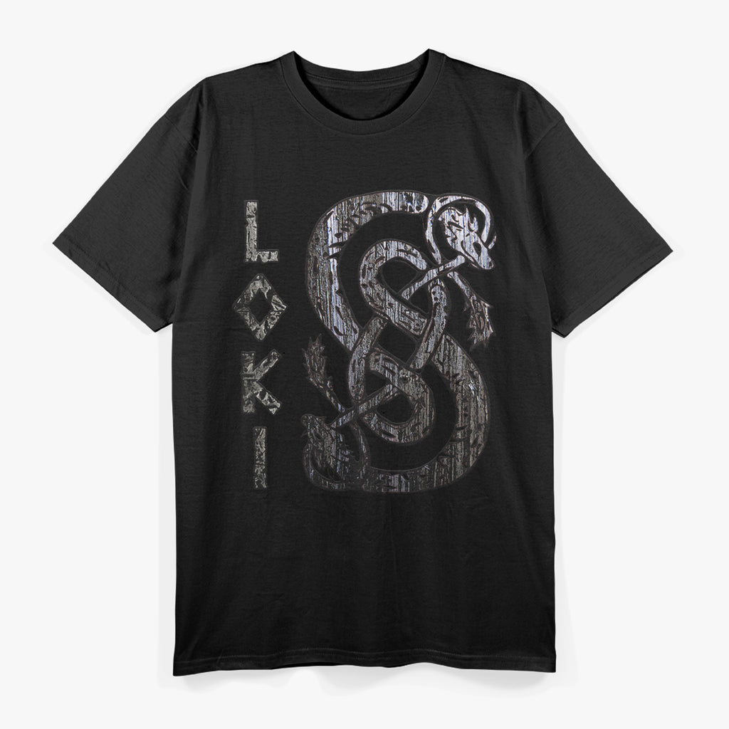 Loki's Symbol The Serpent of Mischief and Chaos T-Shirt