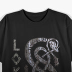 Loki's Symbol The Serpent of Mischief and Chaos T-Shirt