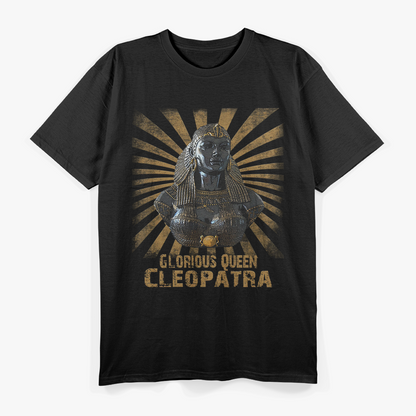 Queen Cleopatra Ancient Egyptian Icon of Power and Grace T-Shirt