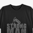STRONGMAN Powerlifting Gym Strength Training T-Shirt