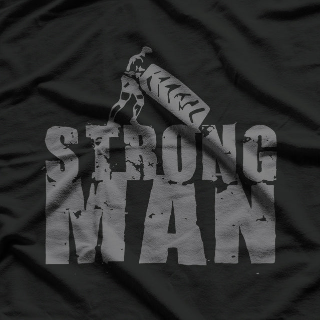 STRONGMAN Powerlifting Gym Strength Training T-Shirt