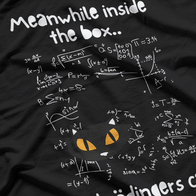 Meanwhile Inside The Box Schrodinger's Cat Plans Its Revenge T-Shirt