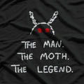 The Man, The Moth, The Legend Mothman Cryptid T-Shirt