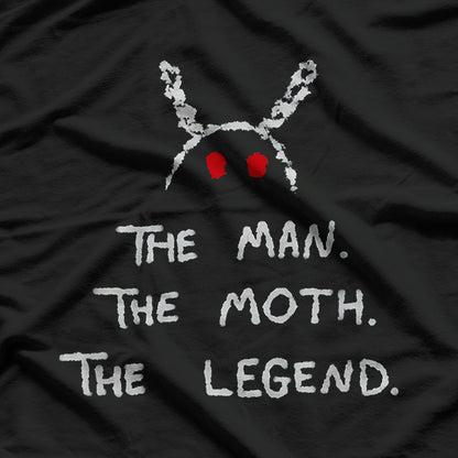 The Man, The Moth, The Legend Mothman Cryptid T-Shirt