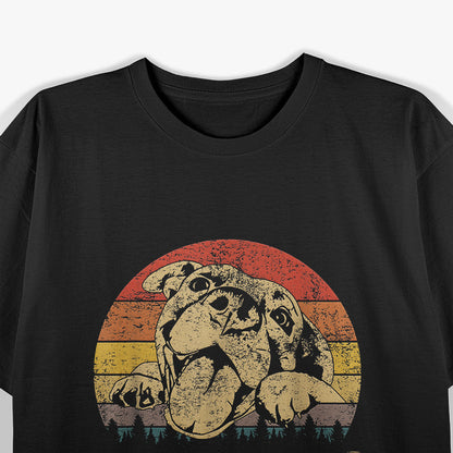 Resting Pit Face Pitbull T-Shirt