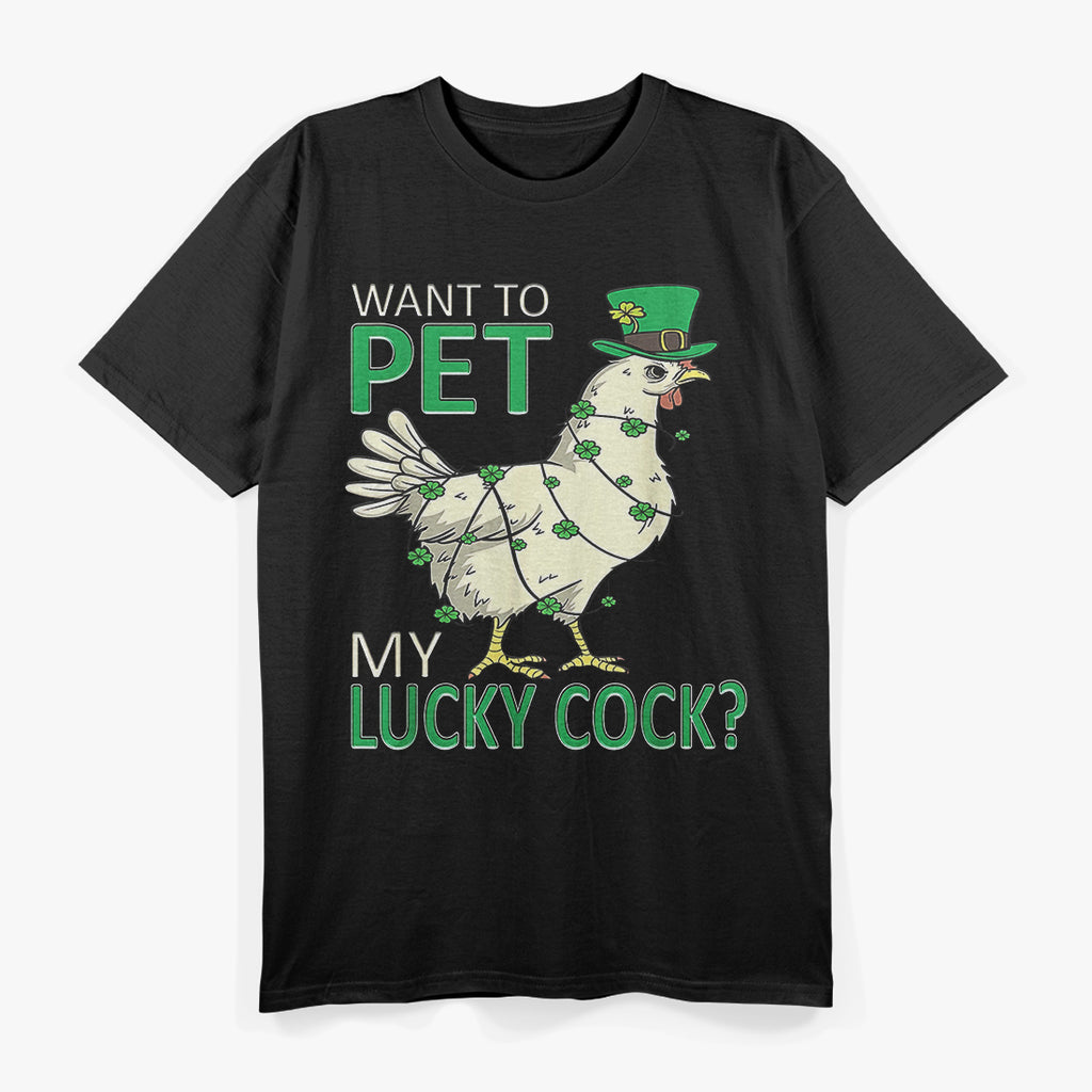 St Patricks Day Lucky Chicken Lover T-Shirt