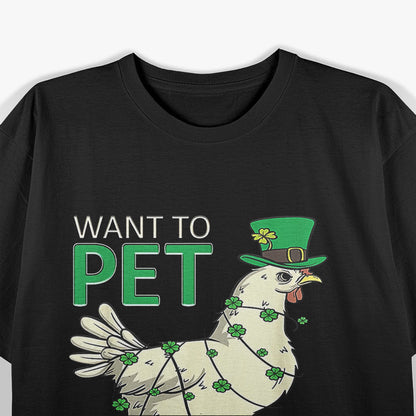 St Patricks Day Lucky Chicken Lover T-Shirt