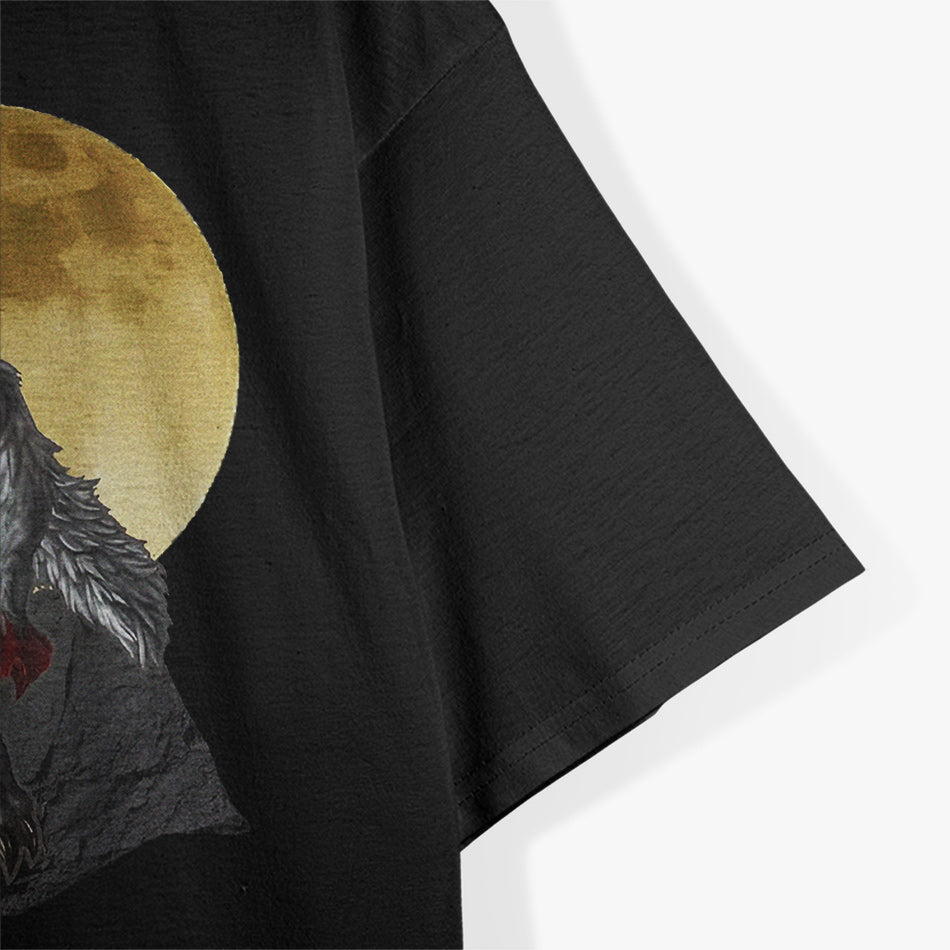 Werewolf Howling Under the Full Moon T-Shirt