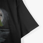 Funny Bigfoot Christmas Santa Sleigh Reindeer Ice Skating T-Shirt