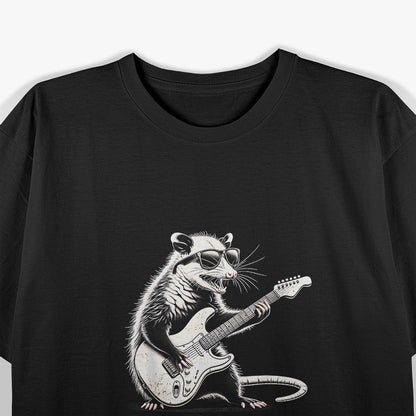 Punk Rock Possum Guitarist T-Shirt