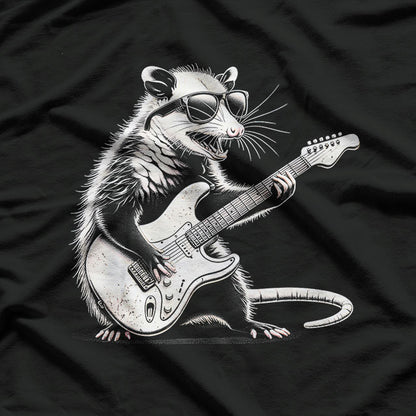 Punk Rock Possum Guitarist T-Shirt