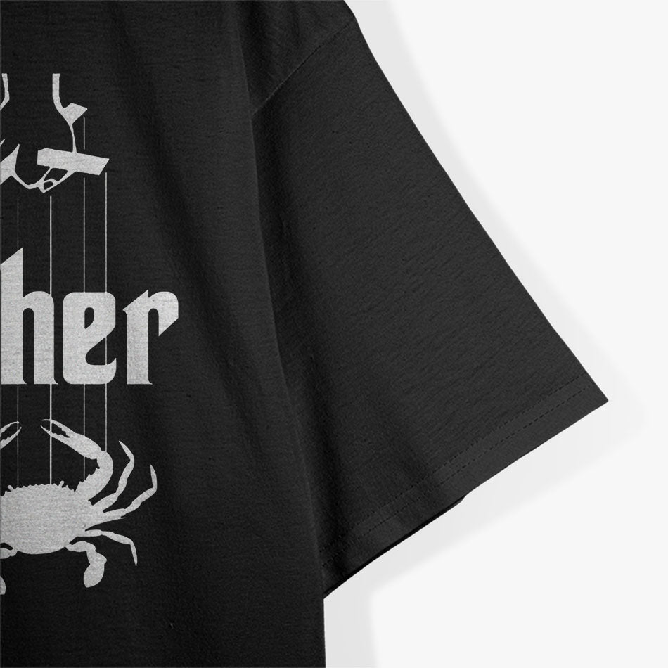 The Crabfather Crab Fishing Dad T-Shirt
