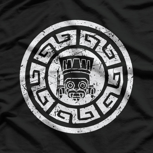 Aztec King Tlaloc Mexican Civilization's Rain God T-Shirt