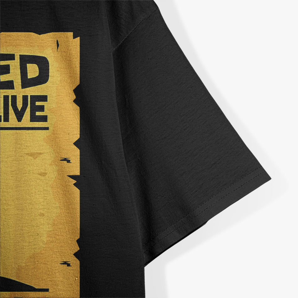 Wanted Dead and Alive Schrodinger's Cat T-Shirt
