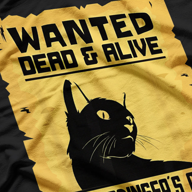 Wanted Dead and Alive Schrodinger's Cat T-Shirt