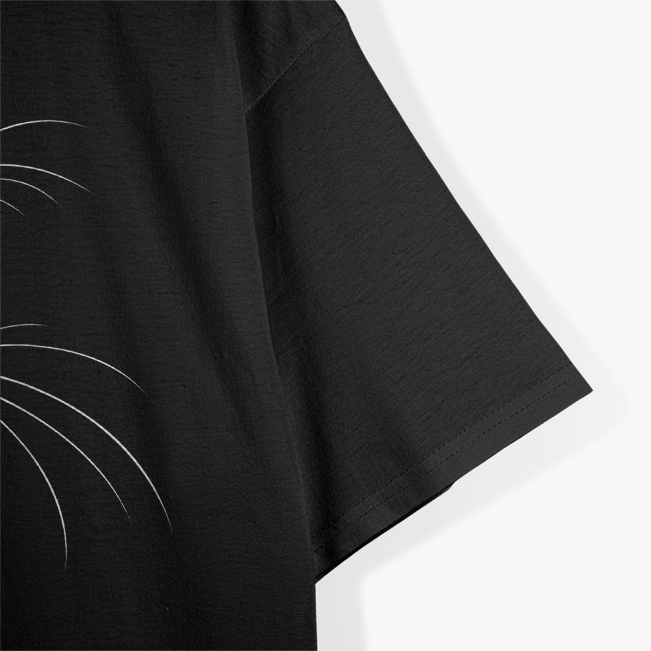 Funny Tuxedo Cat Face T-Shirt