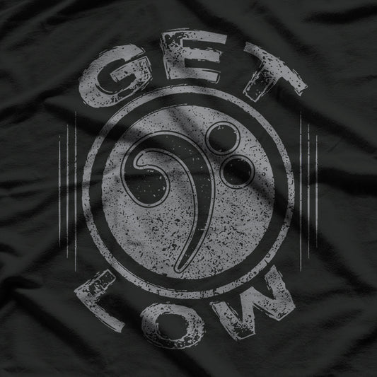 Get Low Bass Clef Player T-Shirt