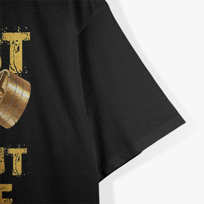 Gorilla Beast Workout Mode Gold Lifting Weights Gym T-Shirt