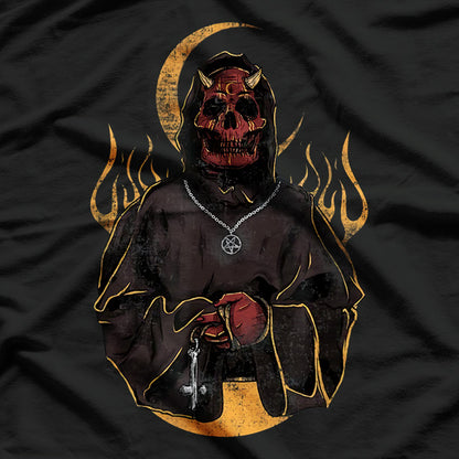 Grim Reaper Gothic Angel of Death and Lucifer Aesthetic T-Shirt