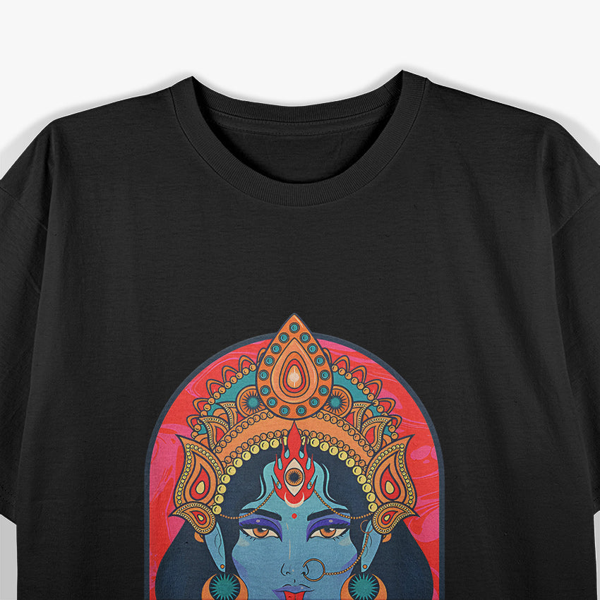 Kali The Fierce Indian Goddess of Power and Transformation T-Shirt