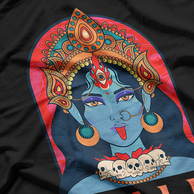 Kali The Fierce Indian Goddess of Power and Transformation T-Shirt