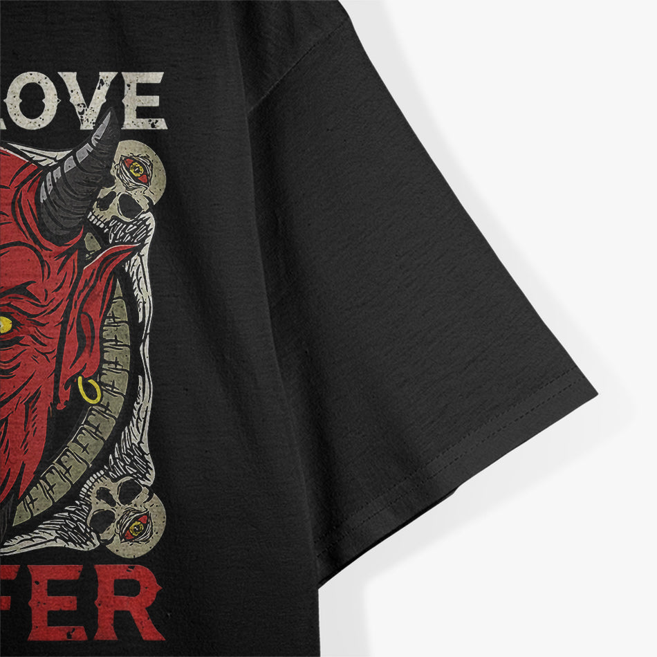 Live, Love, Lucifer: Satanic Devil Occult T-Shirt